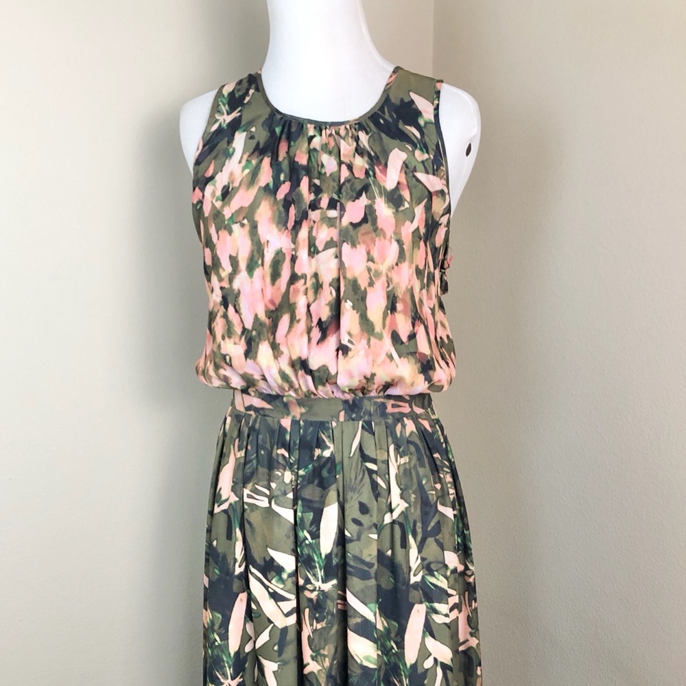 Catherine Malandrino Floral Flowy Summer Dress. Size 12.
